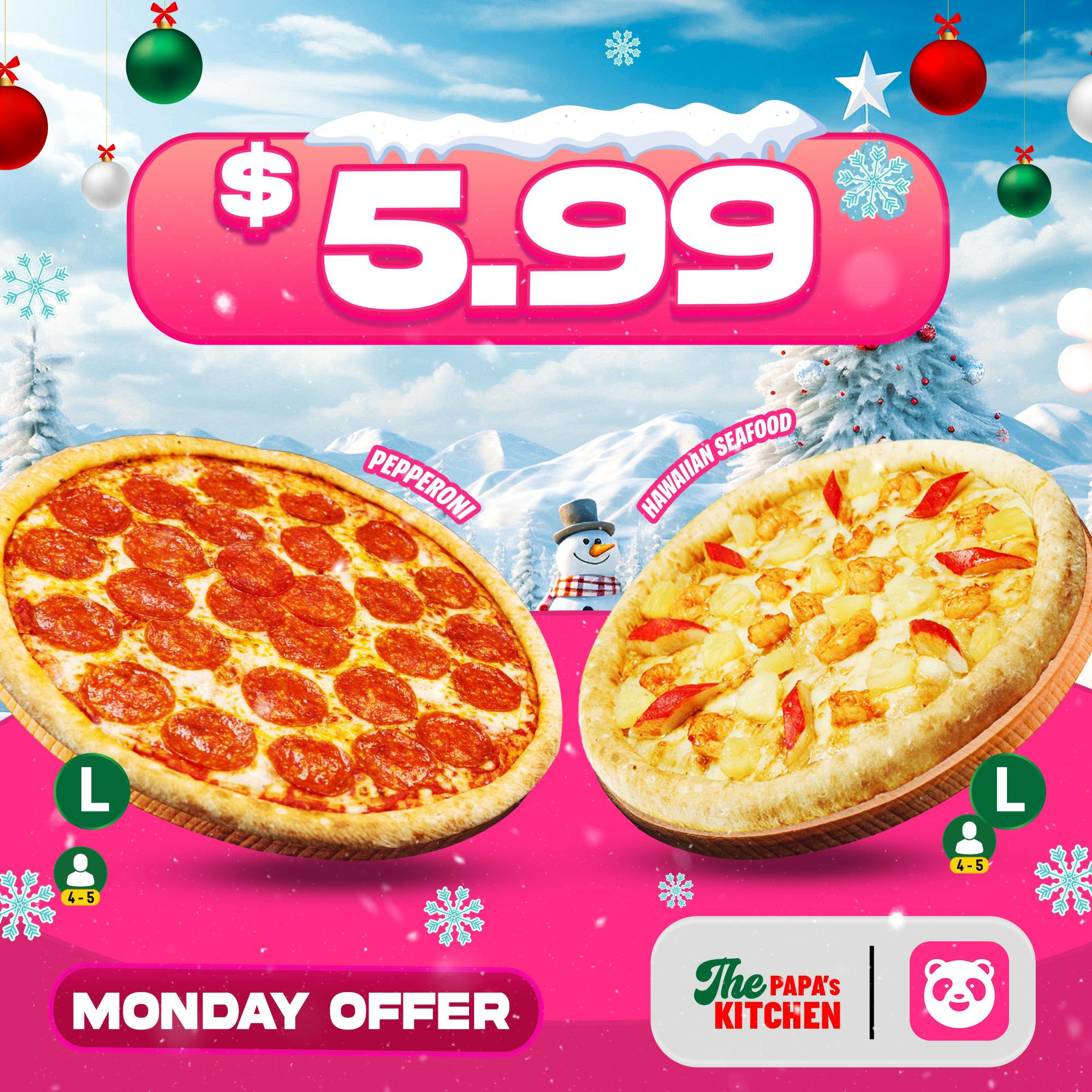 PAPA’S CHRISTMAS DEAL