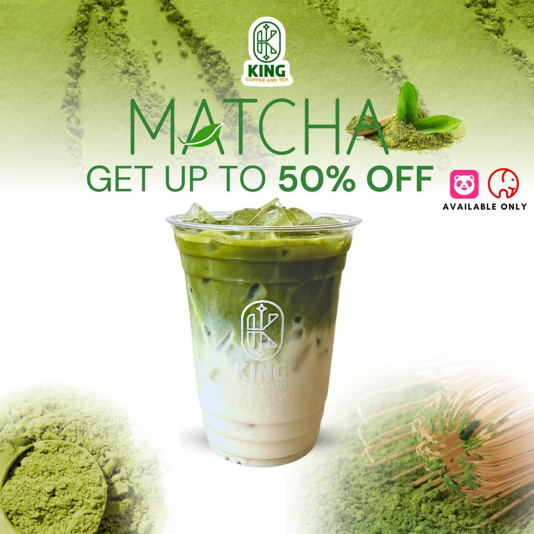 Cool down with our creamy Matcha